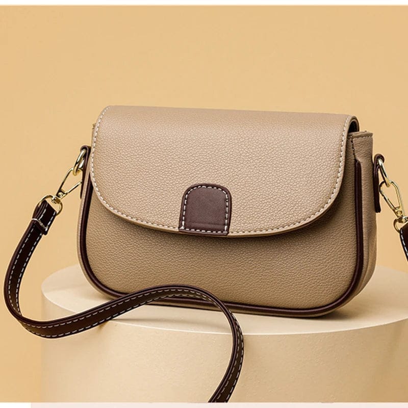 Women’s elegant PU leather crossbody bag with adjustable strap (3)